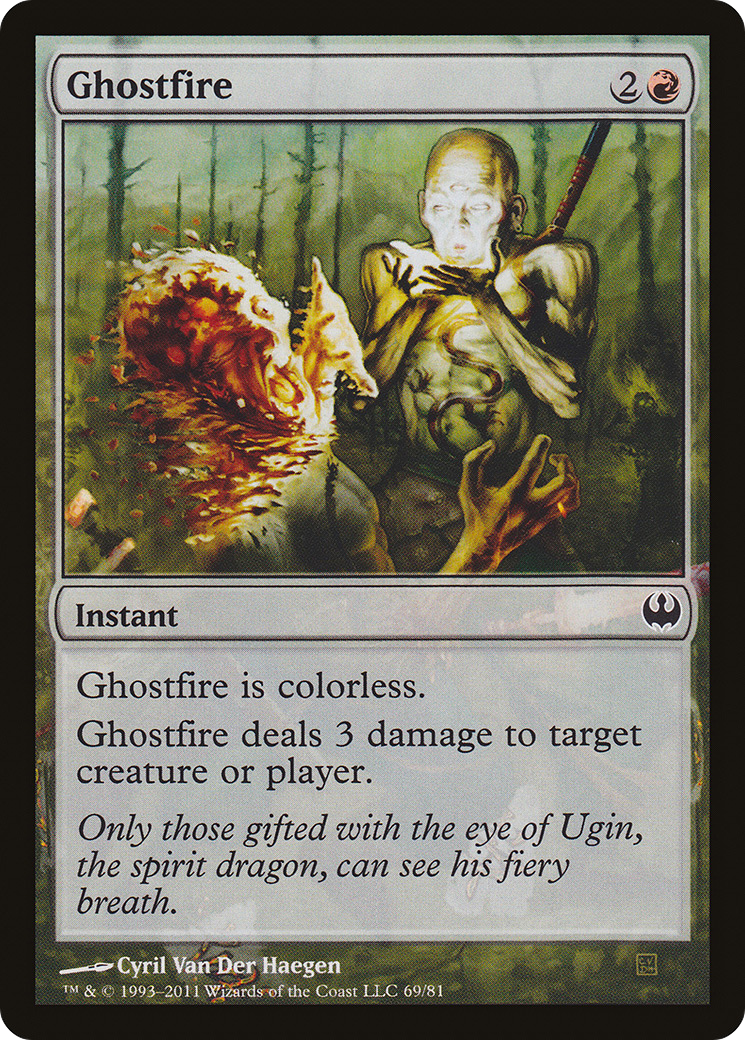 Ghostfire [Duel Decks: Knights vs. Dragons]-1