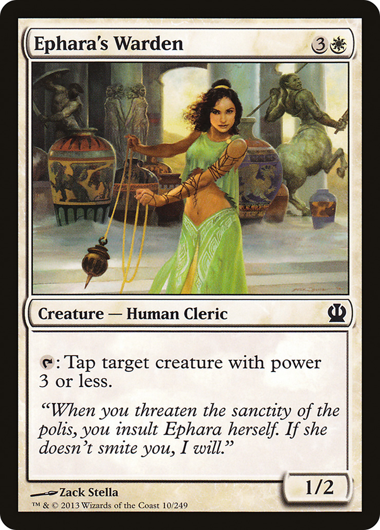 Ephara's Warden [Theros]-1