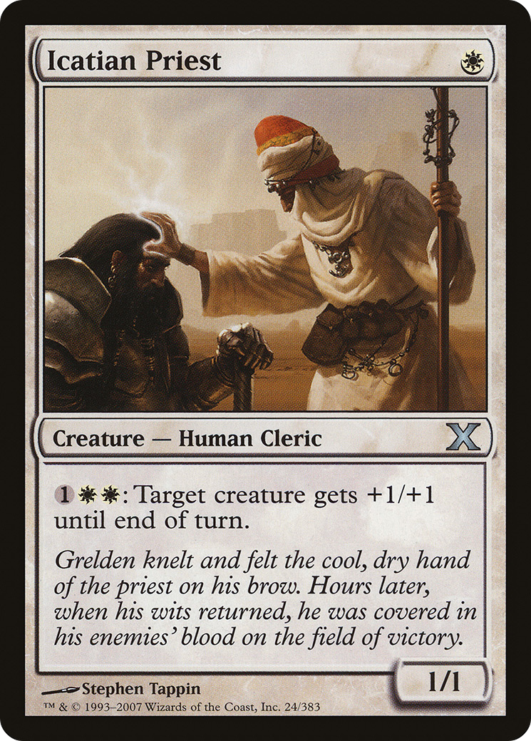 Icatian Priest [Tenth Edition]-1