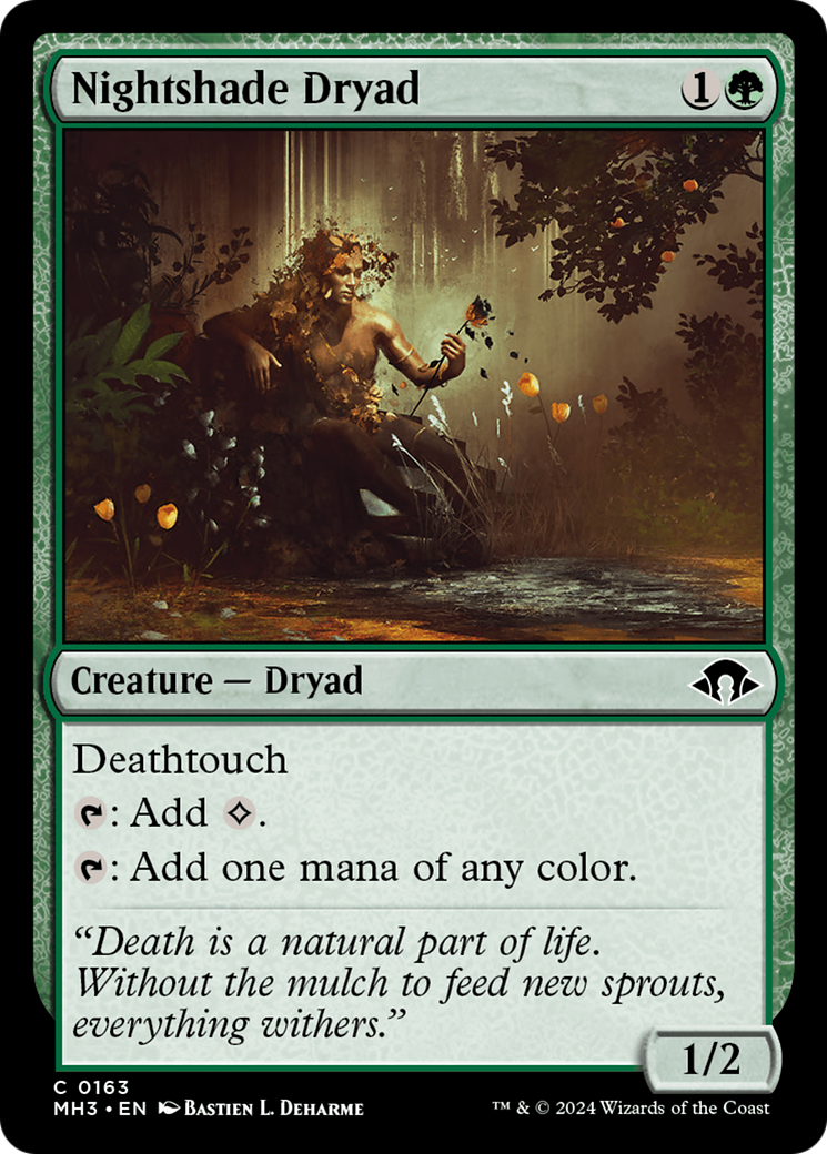 Nightshade Dryad [Modern Horizons 3]-1