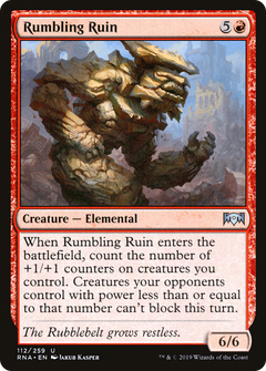 Rumbling Ruin [Ravnica Allegiance]-1