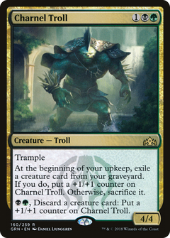 Charnel Troll [Guilds of Ravnica]-1
