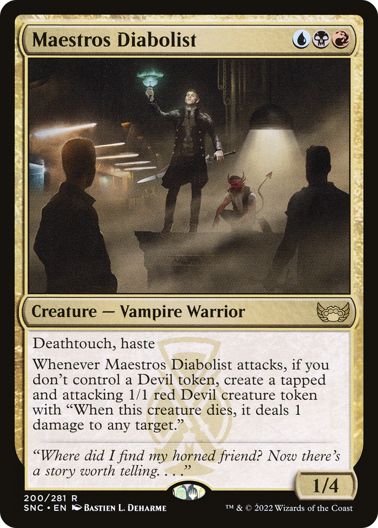 Maestros Diabolist [Streets of New Capenna]-1