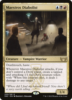 Maestros Diabolist [Streets of New Capenna]-1