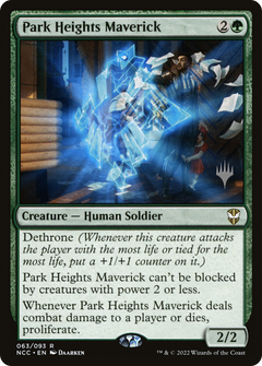 Park Heights Maverick (Promo Pack) [Streets of New Capenna Commander Promos]-1
