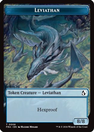 Leviathan // Beast Double-Sided Token (FRA-6 // 8) - Reality Fracture-1