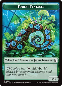 Forest Tentacle // Beast Double-Sided Token (FRA-9 // 8) - Reality Fracture-1
