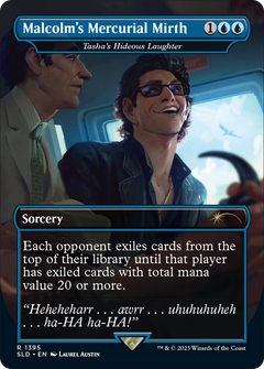 Malcolm's Mercurial Mirth - Tasha's Hideous Laughter [Secret Lair Drop Series]-1