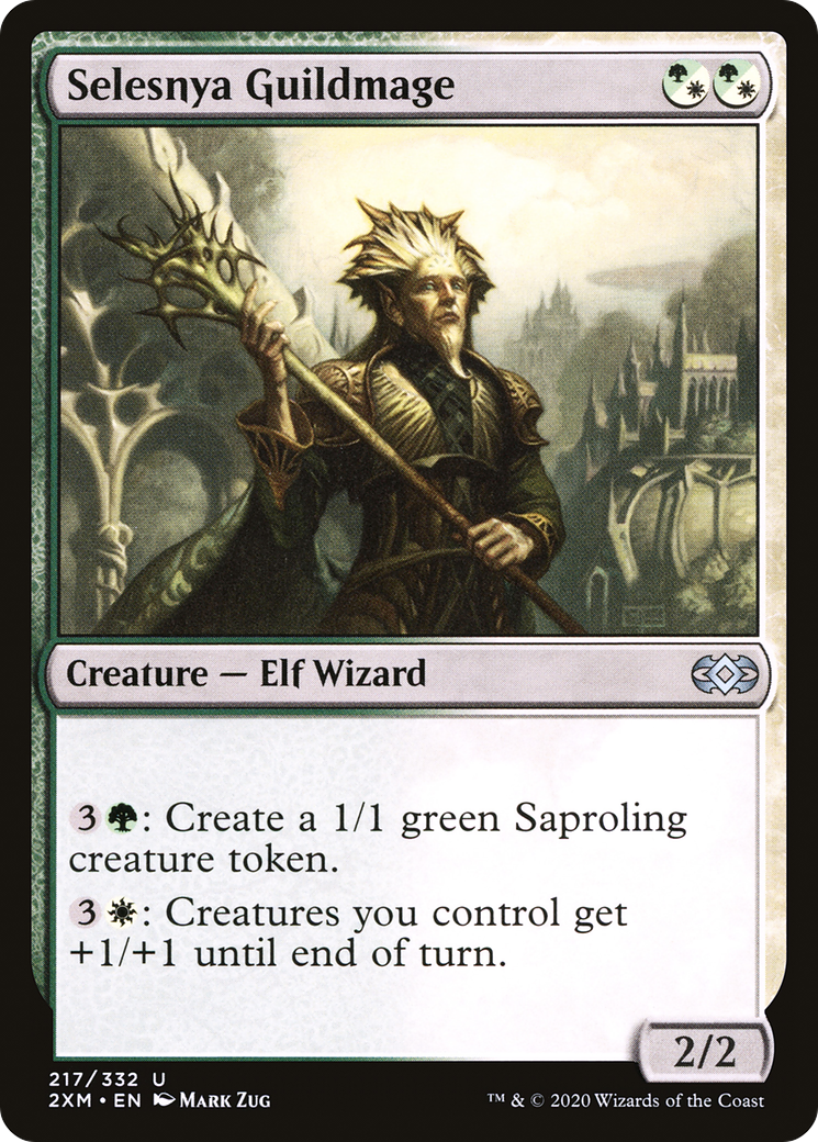 Selesnya Guildmage [Double Masters]-1