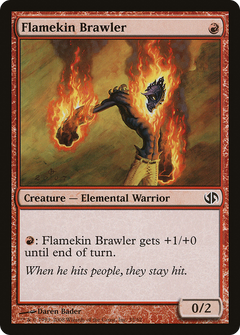 Flamekin Brawler [Duel Decks: Jace vs. Chandra]-1