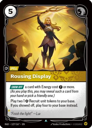 Rousing Display (127/167) - Radiance-1