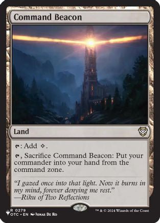 Command Beacon (OTC) (OTC-279) - Commander: Outlaws of Thunder Junction-1