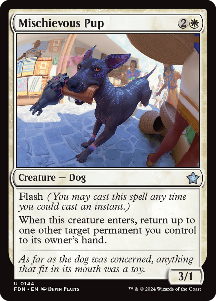 Mischievous Pup [Foundations]-1