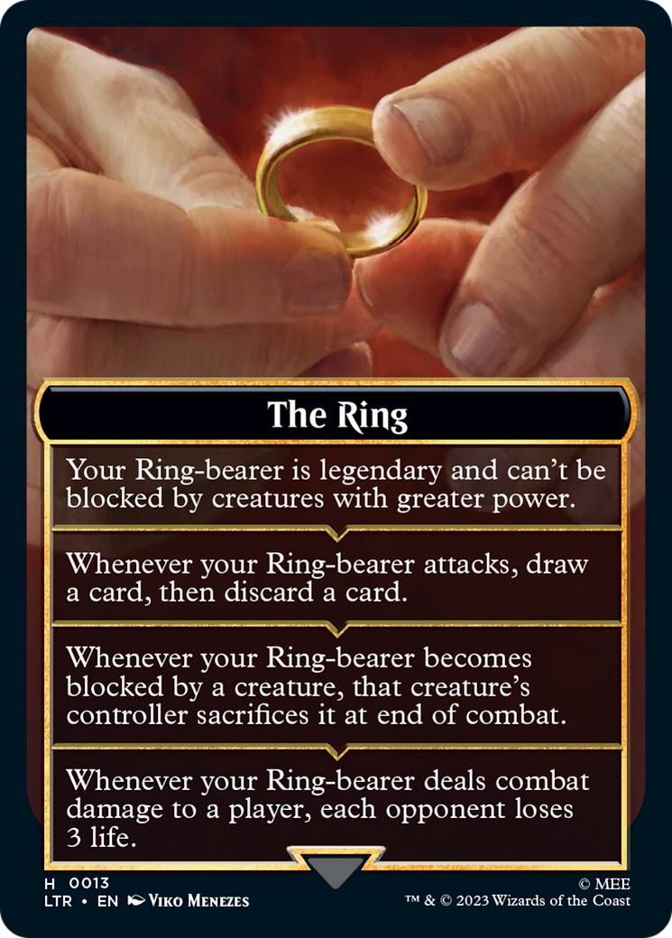 The Ring // The Ring Tempts You (TLTR-H13) - Tales of Middle-earth Tokens-3