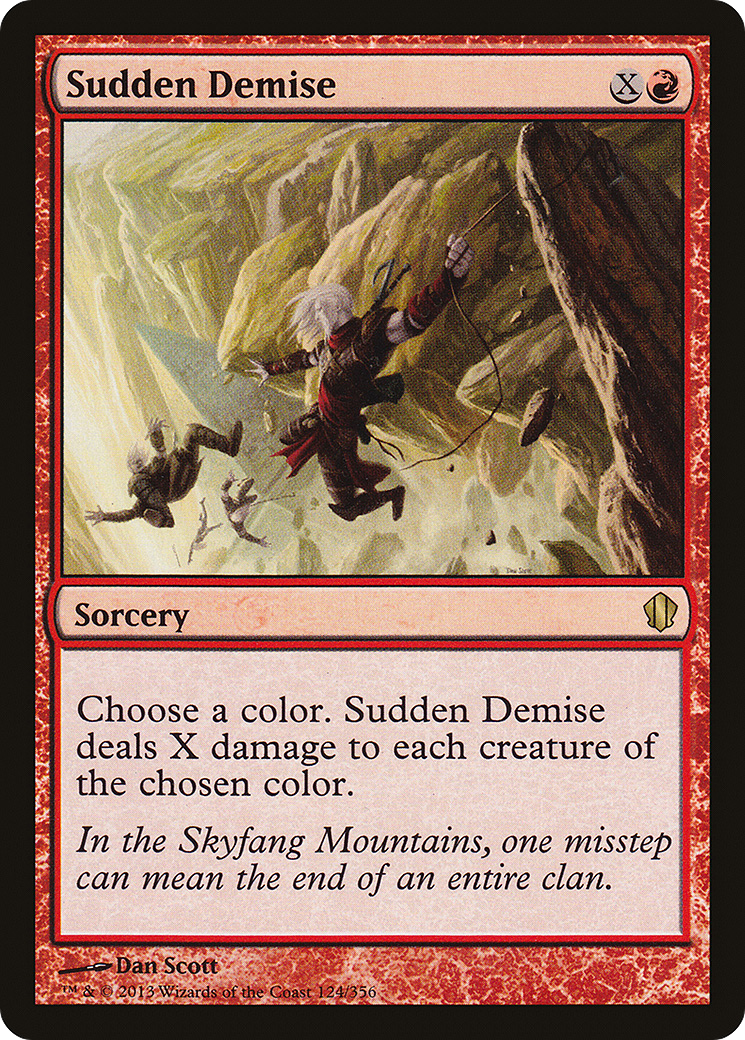 Sudden Demise [Commander 2013]-1