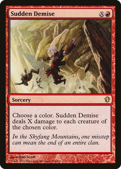 Sudden Demise [Commander 2013]-1