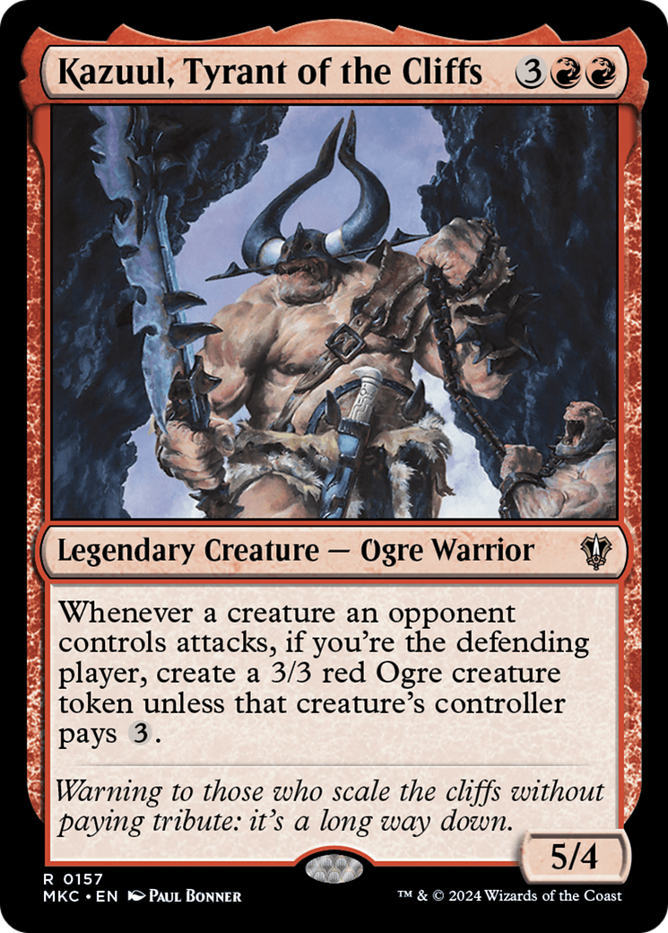 Kazuul, Tyrant of the Cliffs [Murders at Karlov Manor Commander]-1