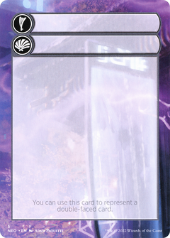 Double-Faced Substitute Card (SNEO-005) - Kamigawa: Neon Dynasty Substitute Cards (Borderless)-1