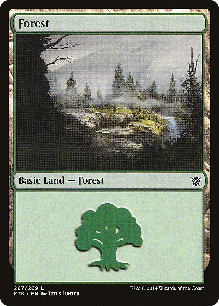 Forest (267) [Khans of Tarkir]-1