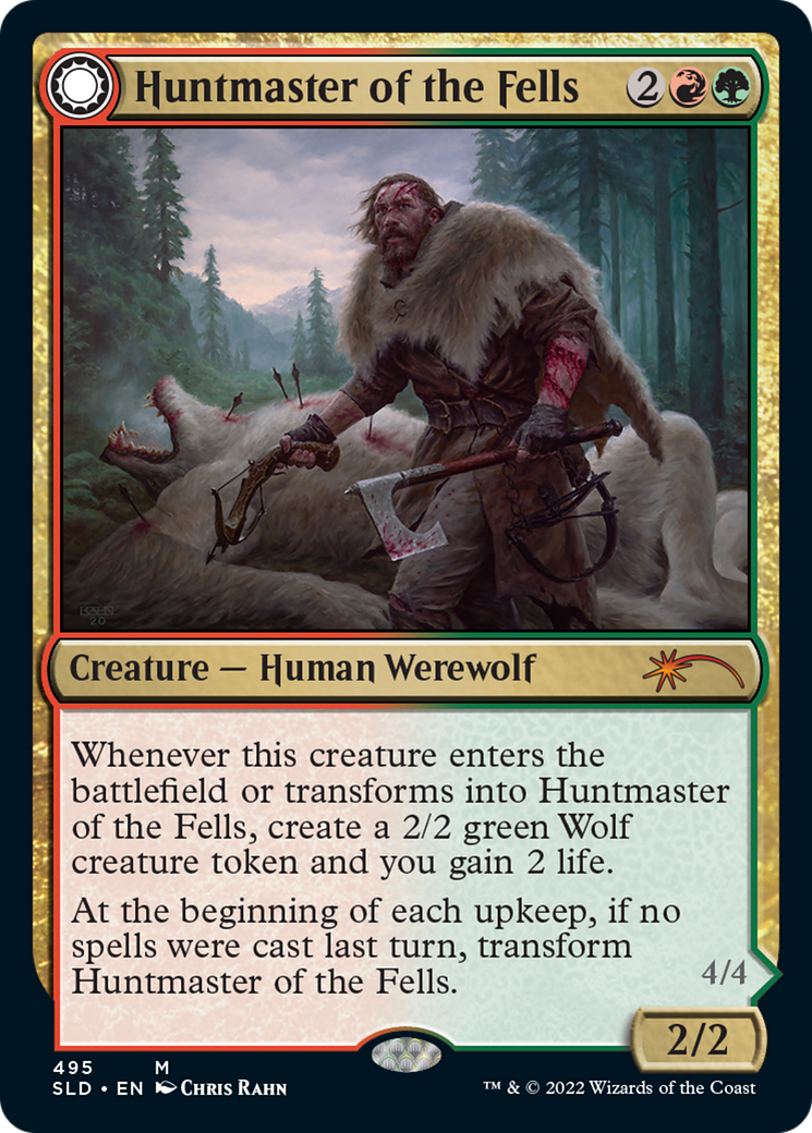 Huntmaster of the Fells // Ravager of the Fells [Secret Lair Drop Series]-3