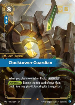 Clocktower Guardian (067/167) - Radiance Foil-1