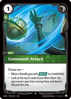 Command: Attack (033/167) - Radiance-1