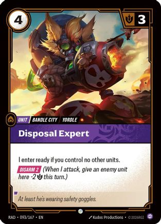 Disposal Expert (093/167) - Radiance-1