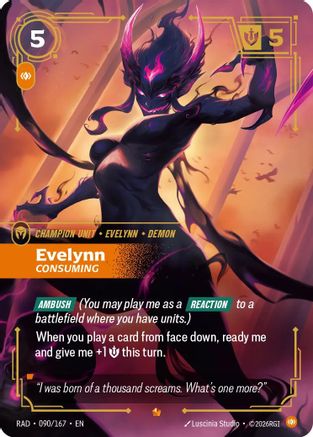 Evelynn, Consuming (090/167) - Radiance Foil-1