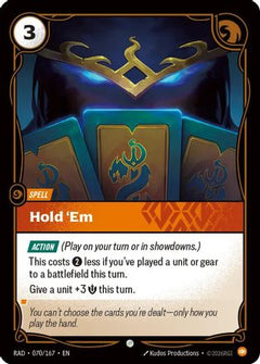 Hold 'Em (070/167) - Radiance Foil-1