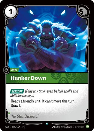 Hunker Down (034/167) - Radiance-1