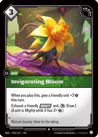 Invigorating Bloom (035/167) - Radiance-1
