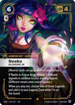 Neeko, Bleeding In (167/167) - Radiance Foil-1