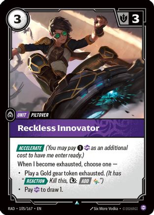 Reckless Innovator (105/167) - Radiance-1