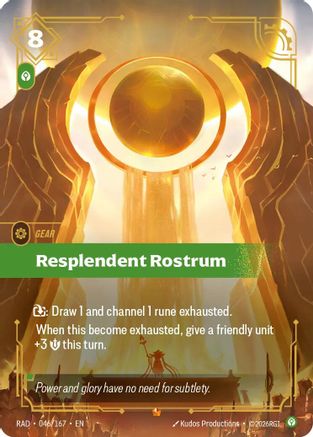 Resplendent Rostrum (046/167) - Radiance Foil-1