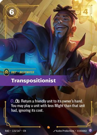Transpositionist (115/167) - Radiance Foil-1
