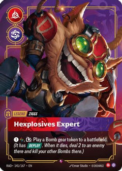 Ziggs, Hexplosives Expert (141/167) - Radiance Foil-1