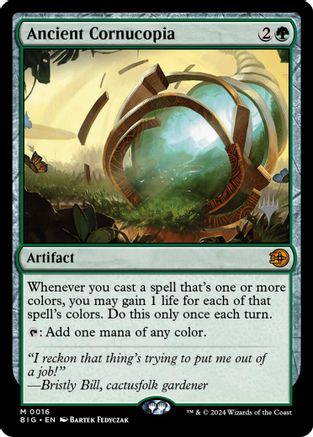 Ancient Cornucopia (PPFRA-016) - Promo Pack: Reality Fracture Foil-1