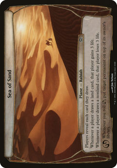 Sea of Sand (Planes) [Planechase Planes]-1