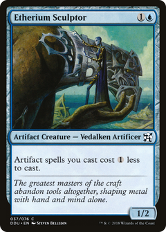 Etherium Sculptor [Duel Decks: Elves vs. Inventors]-1