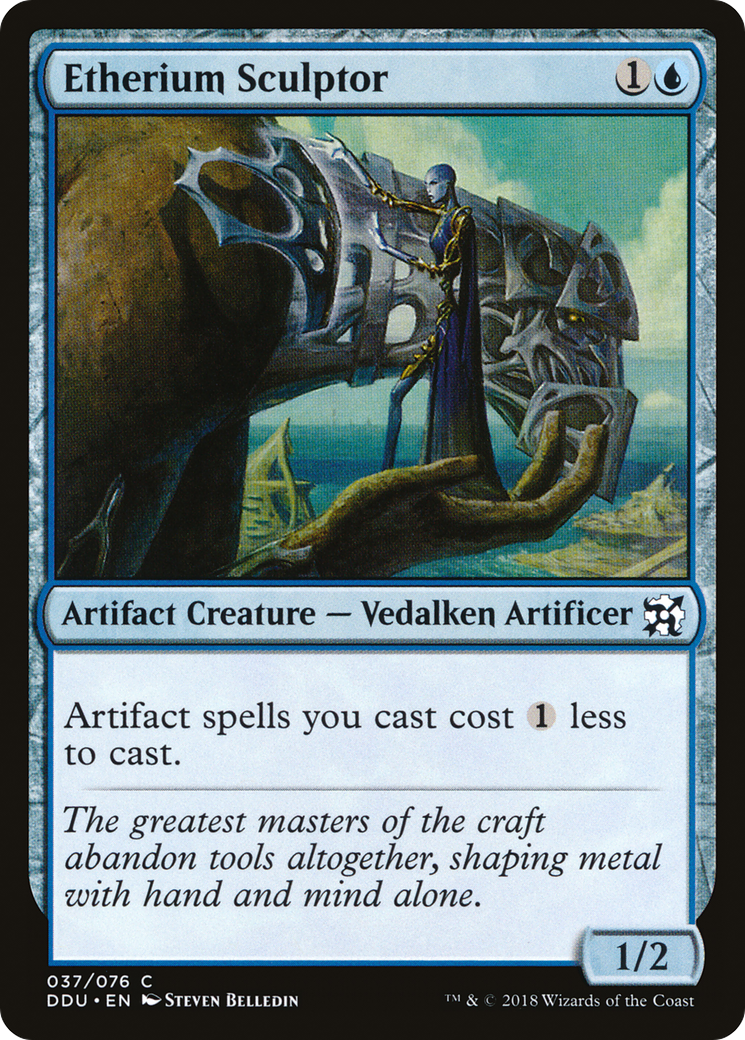 Etherium Sculptor [Duel Decks: Elves vs. Inventors]-1