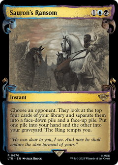 Sauron's Ransom [The Lord of the Rings: Tales of Middle-Earth Showcase Scrolls]-1