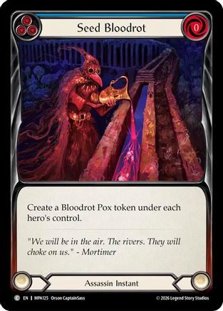 Seed Bloodrot (MPA125) - Flesh and Blood: Promo Cards Rainbow Foil-1