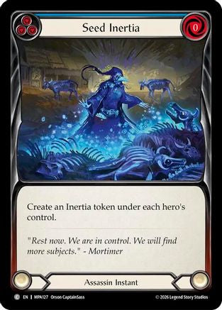 Seed Inertia (MPA127) - Flesh and Blood: Promo Cards Rainbow Foil-1