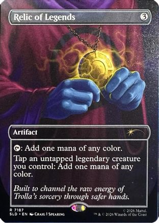 Relic of Legends (7187) (SLD-7187) - Secret Lair Drop Series Foil-1