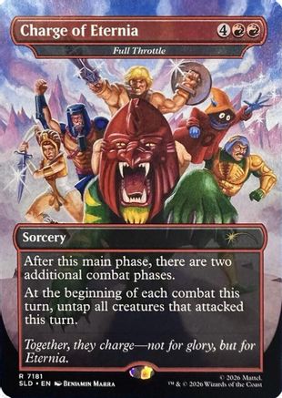 Charge of Eternia - Full Throttle (SLD-7181) - Secret Lair Drop Series Foil-1