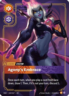 Evelynn, Agony's Embrace (153/167) - Radiance Foil-1