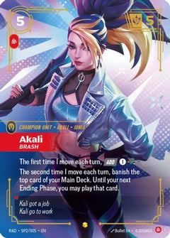 Akali, Brash (SP) (SP2/005) - Radiance Foil-1