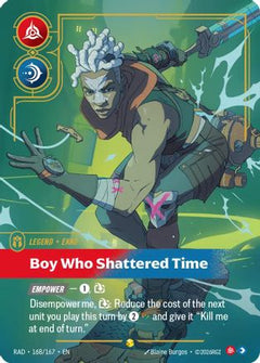 Ekko, Boy Who Shattered Time (Overnumbered) (168/167) - Radiance Foil-1