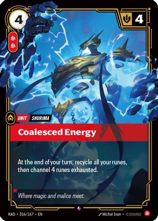 Coalesced Energy (016/167) - Radiance Foil-1