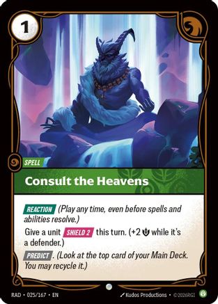 Consult the Heavens (025/167) - Radiance-1